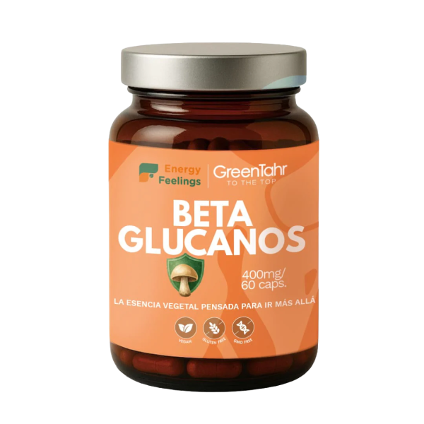 BETAGLUCANOS 400 MG 60 CAPS GT