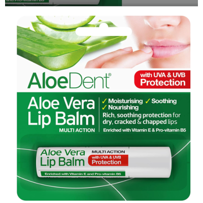 Bálsamo Labial Multi Acción Aloe Vera 4g | Aloedent