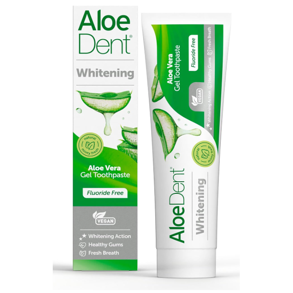 DENTIFRICO ALOE VERA COCO SIN FLUOR 100 ML