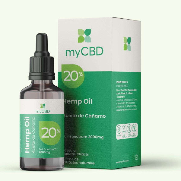 ACEITE CBD  20% 10 ML MYCBD