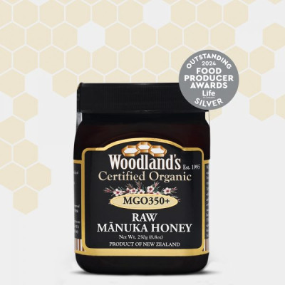 Miel Manuka Woodlands MGO 350+ 250g - Orgánica