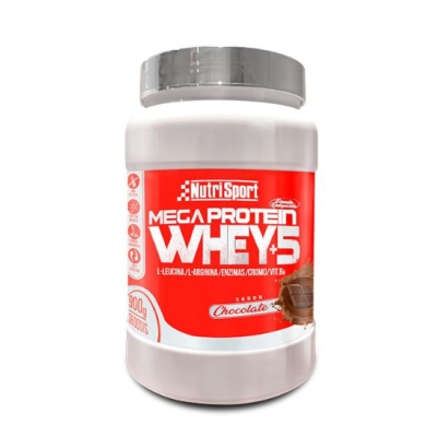 Mega Protein Whey +5 900g Chocolate - Compra Tu Suplemento
