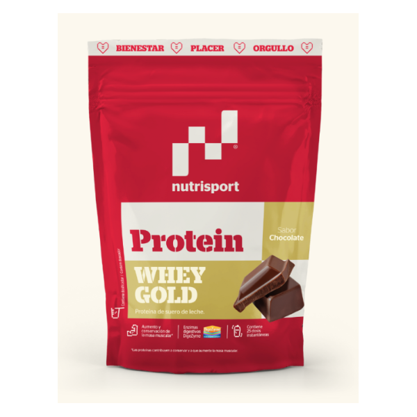 WHEY GOLD PROTEIN BOLSA DE 500 GR CHOCOLATE