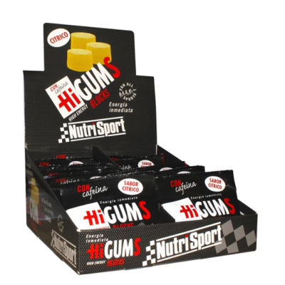 Gominolas Higums con Cafeína - 20 Bolsas Cítricos