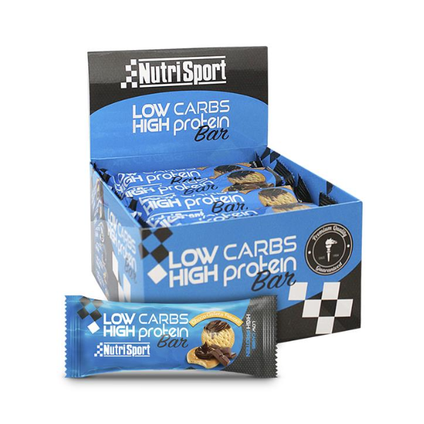 BARRITAS LOW CARBS 16 BARRITAS CHOCOLATE GALLETA