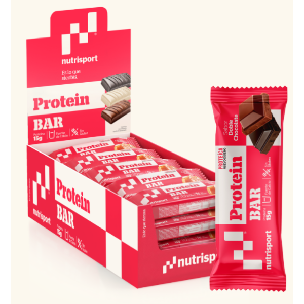 BARRITAS PROTEICA 24 UD DOBLE CHOCOLATE 33