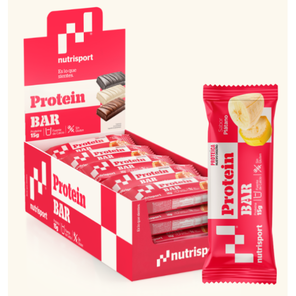 BARRITAS PROTEICA 24 UD PLATANO 33