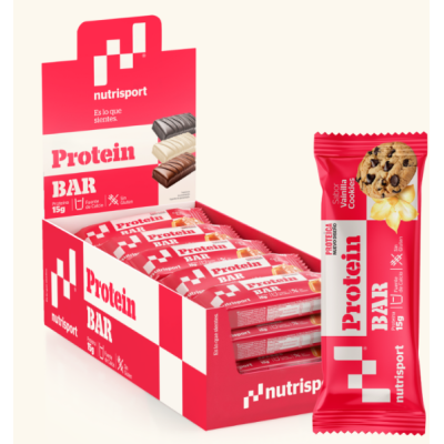 Barritas Proteicas Vainilla Cookies 33 - 24 Ud