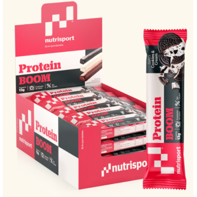 Barritas Protein Boom Cookies Cream - 24 Ud
