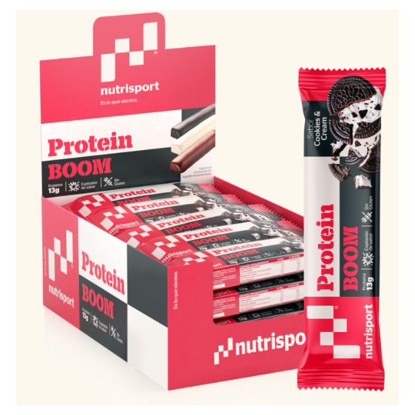 BARRITAS PROTEIN BOOM 24 UD COOKIES CREAM