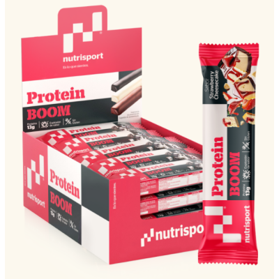 Barritas Protein Boom 24 UD Strawberry Cheesecake