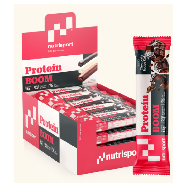 BARRITAS PROTEIN BOOM CHOCOLATE FUDGE CAKE 24 UD