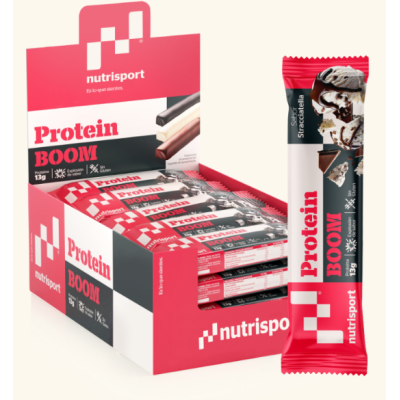 Barritas Protein Boom Stracciatella 24 ud - Compra Ahora