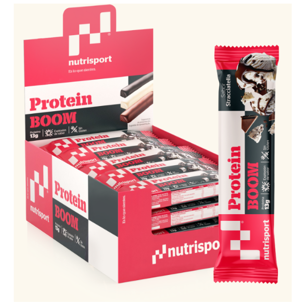 BARRITAS PROTEIN BOOM  STRACCIATELLA 24 UD
