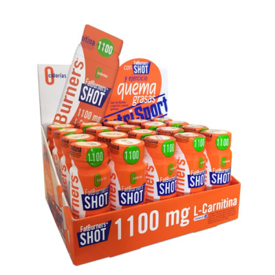 Fat Burners 20 Shots - Suplemento Energético