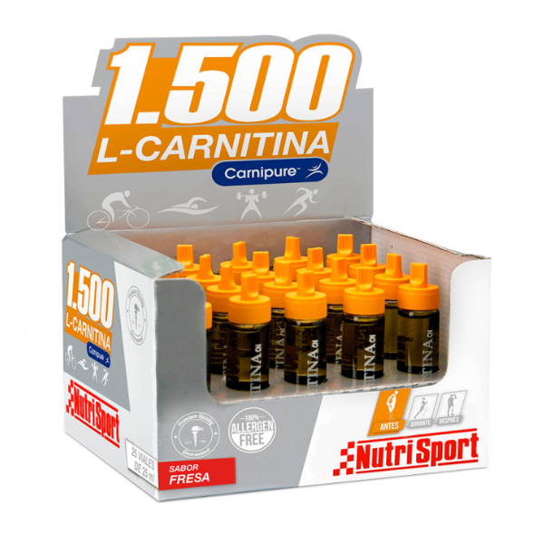 L-CARNITINA 1500 20 VIALES FRESA