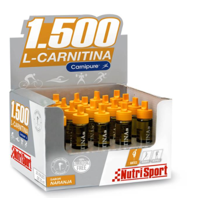 L-Carnitina 1500 - 20 Viales Naranja | Compra Tu Suplemento