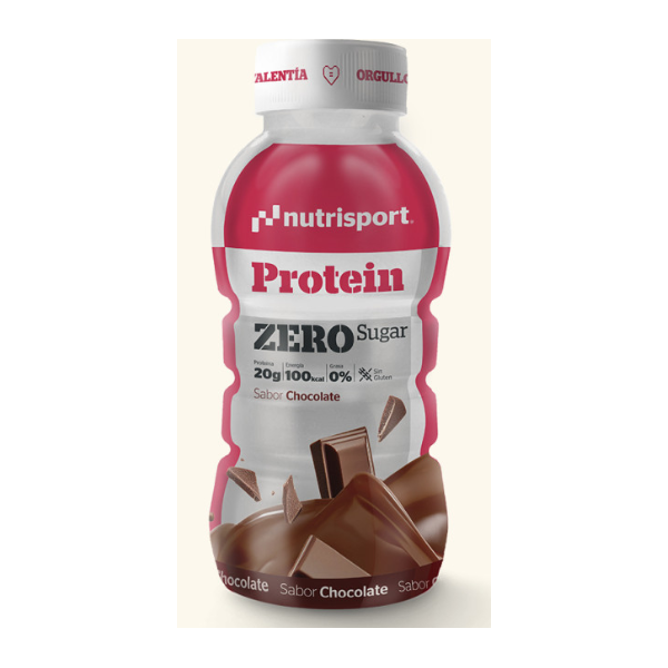 BATIDO PROTEIN ZERO CHOCOLATE BOTELLAS 330 ml (C 12)