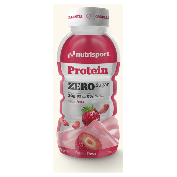 BATIDO PROTEIN ZERO FRESA BOTELLAS 330ML  (C 12)