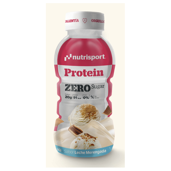 BATIDO PROTEIN ZERO LECHE MERENGADA BOTELLAS 330 ML C 12