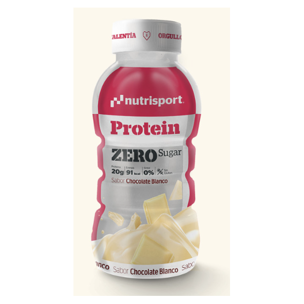 BATIDO PROTEIN ZERO CHOCOLATE BLANCO 330 ML (C.12)