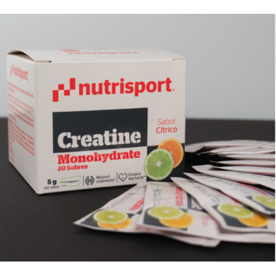 Creatina 20 Sobres 10 g Sabor Cítrico - Creapure