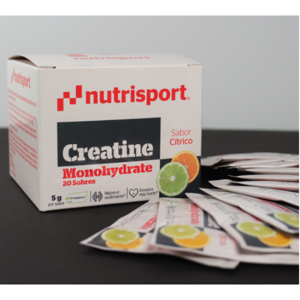 CREATINA 20 SOBRES 10 GR SABOR CITRICO 5 GRS CREAPURE