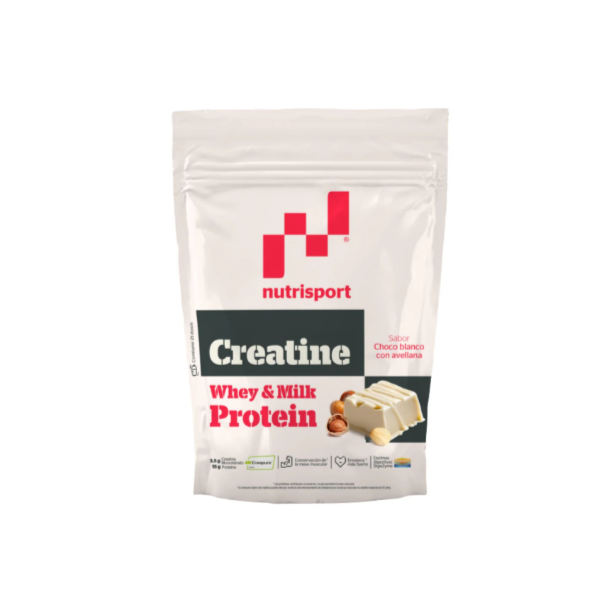 WPC CREATINA - WHITE CHOCO Y AVELLANA 500 GR