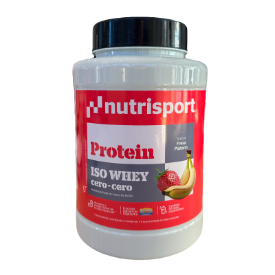 ISO WHEY CERO CERO 900 GR FRESA PLATANO - Compra Online