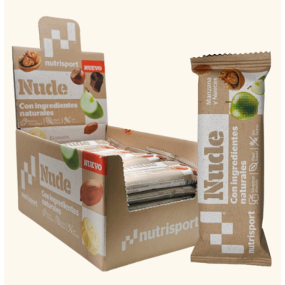 Nude Energy Bar Manzana Nueces - Caja 24 Barritas