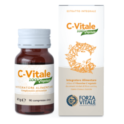 C Vitale Vegana 450 mg - Suplemento Natural
