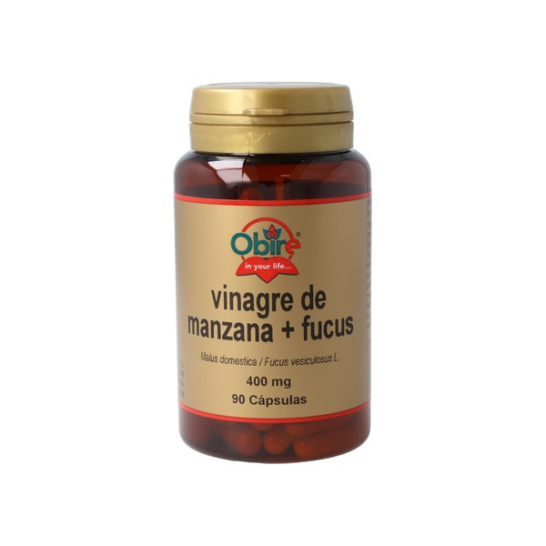 VINAGRE MANZANA FUCUS 400 MG EXT SECO 90 CAP OB (D)
