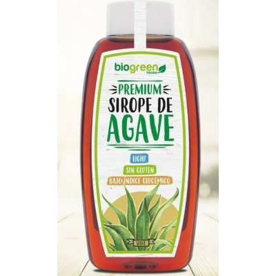 Sirope Agave Premium Light 500ml - Biogreen House