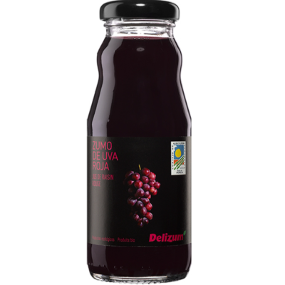 Zumo Uva Roja Eco 200 ml Delizum - Compra Online
