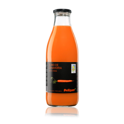 Zumo Zanahoria Eco 1L Delizum - Natural y Delicioso