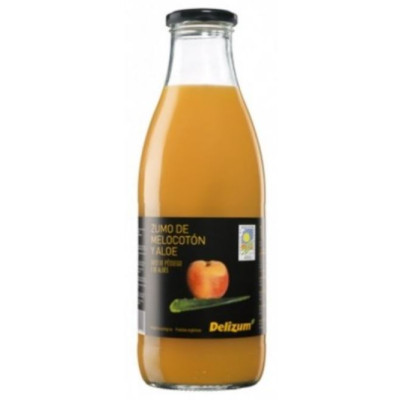 Zumo Melocotón y Aloe Eco 1L Delizum