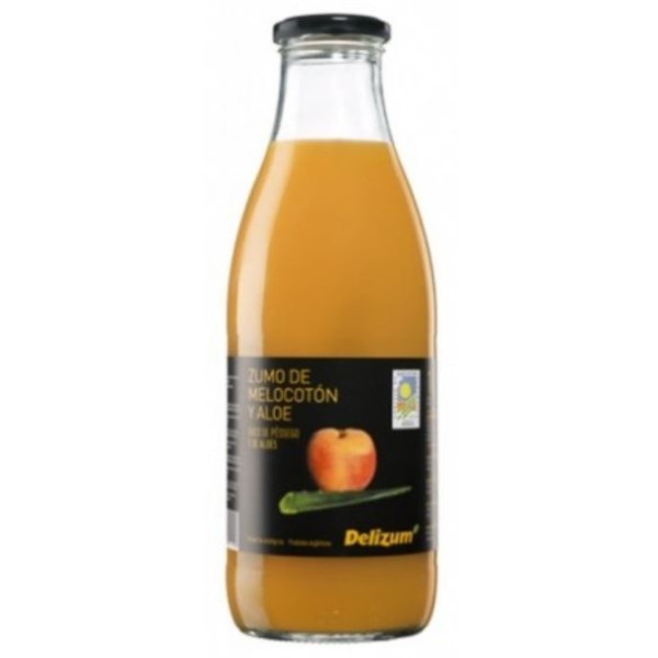 ZUMO MELOCOTON Y ALOE ECO 1L DELIZUM