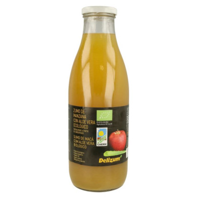 Zumo Manzana Aloe Eco 1L Delizum - Natural y Refrescante