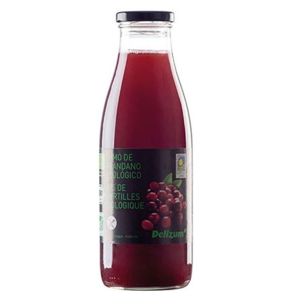 ZUMO ARANDANOS ROJOS ECO 750 ML DELIZUM