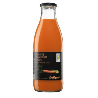 Zumo Zanahoria Aloe Eco 1L Delizum - Natural y Fresco