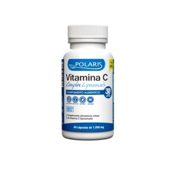 VITAMINA C LIPOSOMADA COMPLEX 750 MG 60 CAP POLARIS (4) C.N. 224545.7