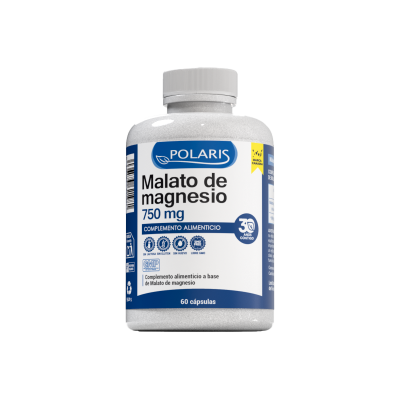 Malato Magnesio 750mg 60 Caps - Compra Tu Suplemento