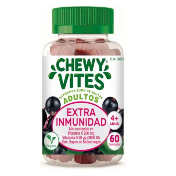 CHEWY VITES  INMUNO EXTRA 60 UDS