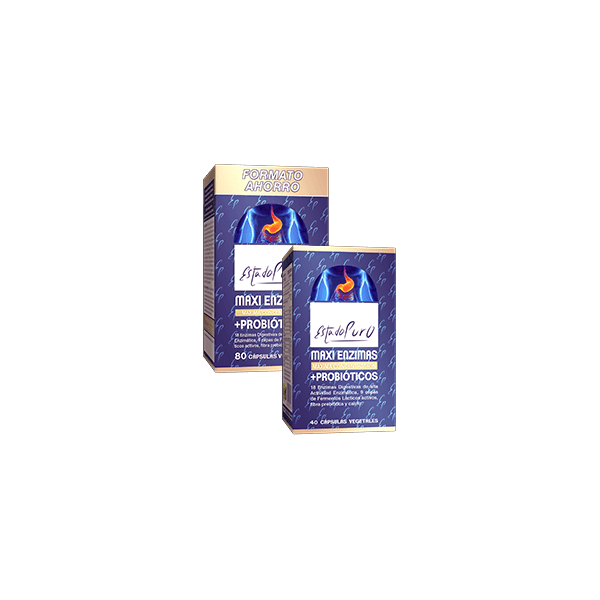 EP MAXI ENZIMAS + PROBIOTICOS 80 caps  (C.24)