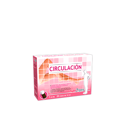 NutriOrgans Circulación 20 Viales - Suplemento Natural