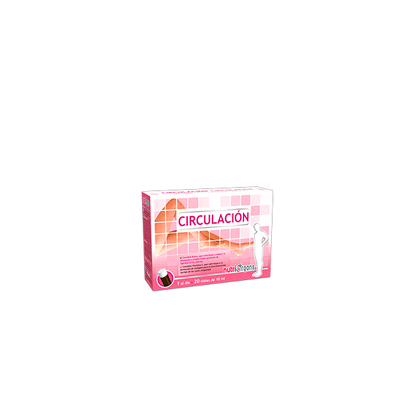 NUTRIORGANS CIRCULACION 20 VIALES