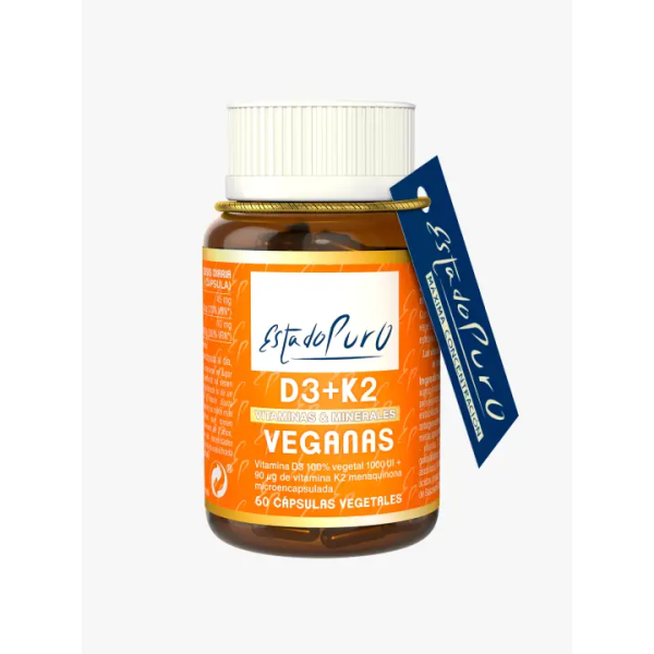 EP VIT D3+K2 VEGANA 60 CAPSULAS  (C.35)