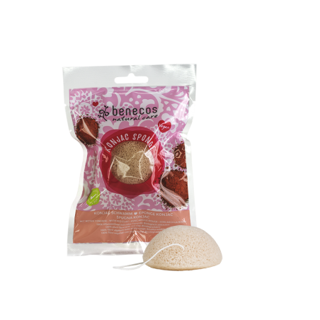 ESPONJA KONJAC ARCILLA ROJA