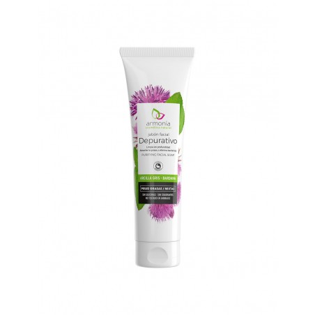 JABON FACIAL ARCILLA GRIS DEPURATIVO ARMONIA