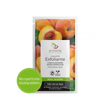 MONODOSIS EXFOLIANTE NATURAL MELOCOTON